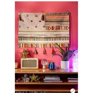 Urban outfitters flag trim wall hanging